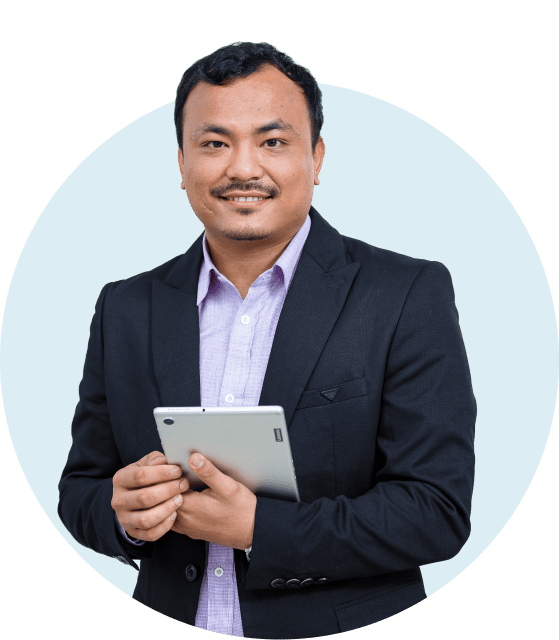 Teaching in a modern classroom